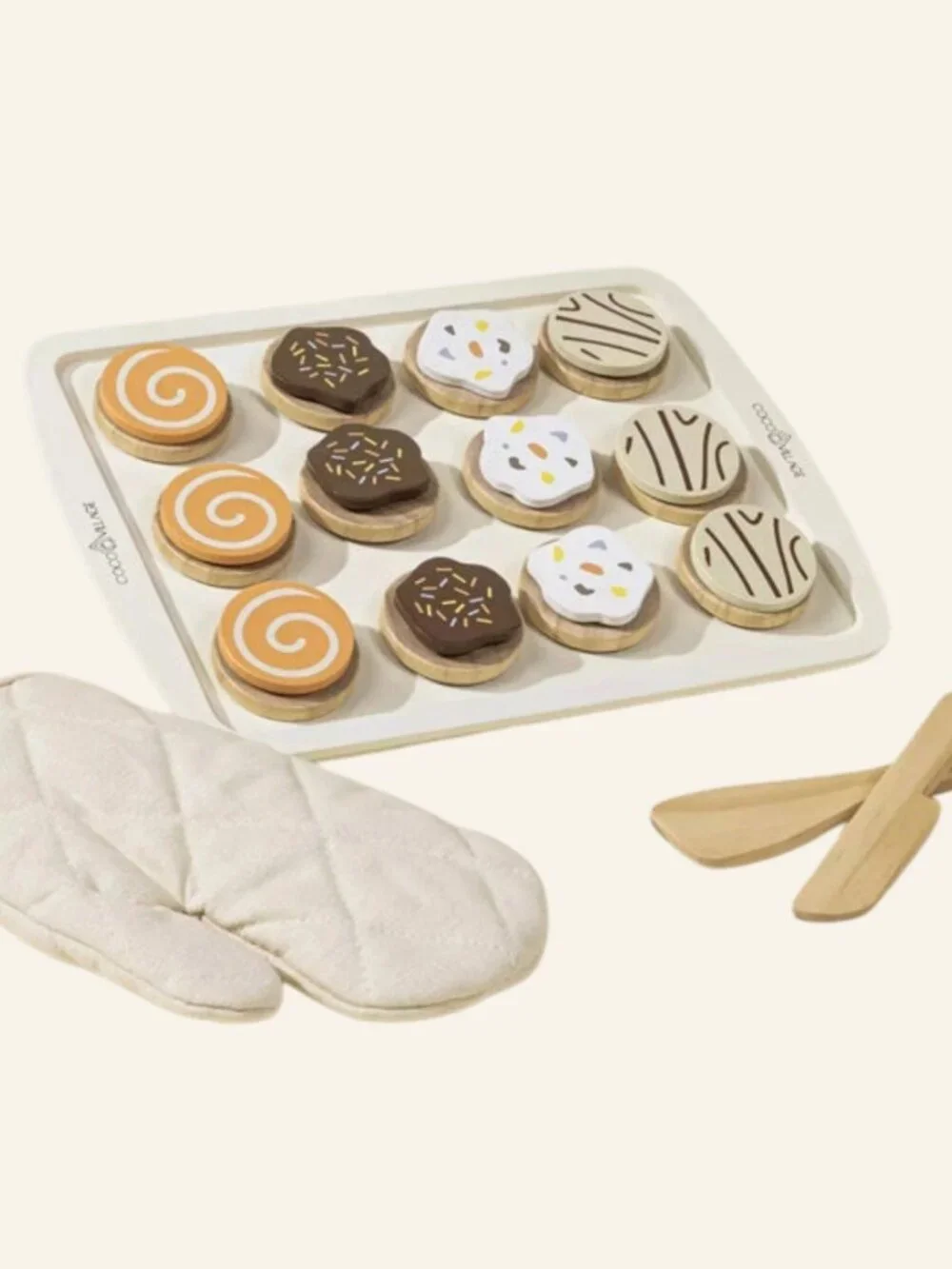 Wooden Cookie set